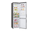 LG NatureFRESH Kühl-Gefrierkombination Edelstahl, 384L, Smart Inverter Compressor, 203cm hoch