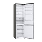 LG Kühl-Gefrierkombination 384L, Inverter Linear Kompressor, A-Klasse, Platinum Silber