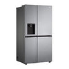LG Side-by-Side Kühlschrank, Silber, Door-in-Door, 635L, Eis- & Wasserspender