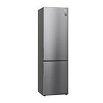 Lade das Bild in den Galerie-Viewer, LG NatureFRESH Kühl-Gefrierkombination Edelstahl, 384L, Smart Inverter Compressor, 203cm hoch
