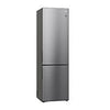 LG Kühl-Gefrierkombination 384L, Inverter Linear Kompressor, A-Klasse, Platinum Silber