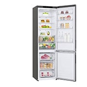 LG Kühl-Gefrierkombination 384L Smart Inverter, Dark Graphite, Energieeffizienz C
