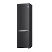 LG Kühl-Gefrierkombination Matt Schwarz: 384L, 203cm hoch, Inverter Linear Kompressor