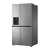 LG Side-by-Side Kühlschrank, Silber, Door-in-Door, 635L, Eis- & Wasserspender
