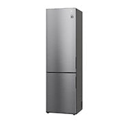 LG Kühl-Gefrierkombination 384L, Inverter Linear Kompressor, A-Klasse, Platinum Silber