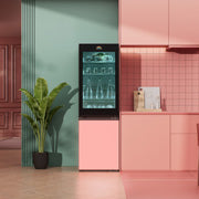 LG MoodUP® Intelligente Kühl-Gefrierkombination mit InstaView, Bluetooth-Lautsprecher & Farbwechsel-LED-Türen