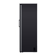 LG Freistehender Kühlschrank Schwarz: Effizient, Geräumig, Leise mit Inverter Linear Compressor