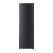 LG Freistehender Kühlschrank Schwarz: Effizient, Geräumig, Leise mit Inverter Linear Compressor