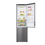 Lade das Bild in den Galerie-Viewer, LG NatureFRESH Kühl-Gefrierkombination Edelstahl, 384L, Smart Inverter Compressor, 203cm hoch
