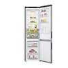LG NatureFRESH Kühl-Gefrierkombination Edelstahl, 384L, Smart Inverter Compressor, 203cm hoch