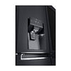 LG InstaView Multi-Door Kühlschrank: 638L Kapazität, Eisspender, Matte Black Steel