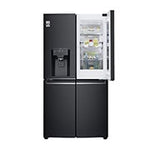 Lade das Bild in den Galerie-Viewer, LG InstaView Multi-Door Kühlschrank: 638L Kapazität, Eisspender, Matte Black Steel
