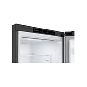 LG NatureFRESH Kühl-Gefrierkombination Edelstahl, 384L, Smart Inverter Compressor, 203cm hoch