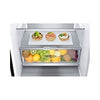 LG Kühl-Gefrierkombination Matt Schwarz: 384L, 203cm hoch, Inverter Linear Kompressor
