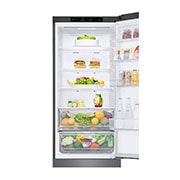 LG Kühl-Gefrierkombination 384L Smart Inverter, Dark Graphite, Energieeffizienz C