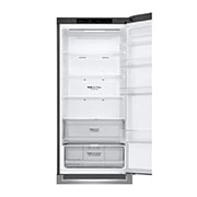 LG NatureFRESH Kühl-Gefrierkombination Edelstahl, 384L, Smart Inverter Compressor, 203cm hoch