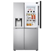 LG InstaView Side-by-Side Kühlschrank, 635L Kapazität, Eis- und Wasserspender, Smart