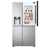 LG InstaView Side-by-Side Kühlschrank, 635L Kapazität, Eis- und Wasserspender, Smart