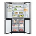 Lade das Bild in den Galerie-Viewer, LG SLIM Multi-Door Kühlschrank 506L, Eis- &amp; Wasserspender, Smart Inverter Kompressor
