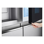 Lade das Bild in den Galerie-Viewer, LG InstaView Side-by-Side Kühlschrank, 635L Kapazität, Eis- und Wasserspender, Smart
