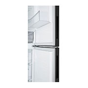 LG Kühl-Gefrierkombination 384L, 203cm Hoch, Inverter Linear Kompressor, Matt Schwarz, Effizient & Leise