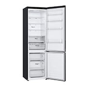 LG Kühl-Gefrierkombination Matte Black: Linear Kompressor, NatureFRESH, leise & effizient