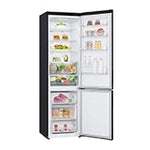 Lade das Bild in den Galerie-Viewer, LG Kühl-Gefrierkombination Matte Black: Linear Kompressor, NatureFRESH, leise &amp; effizient
