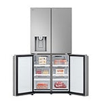 Lade das Bild in den Galerie-Viewer, LG SLIM Multi-Door Kühlschrank 506L, Eis- &amp; Wasserspender, Smart Inverter Kompressor
