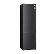 LG Kühl-Gefrierkombination 384L, 203cm Hoch, Inverter Linear Kompressor, Matt Schwarz, Effizient & Leise