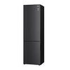 LG Kühl-Gefrierkombination 384L, 203cm Hoch, Inverter Linear Kompressor, Matt Schwarz, Effizient & Leise