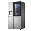 LG InstaView Side-by-Side Kühlschrank, 635L Kapazität, Eis- und Wasserspender, Smart