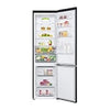 LG Kühl-Gefrierkombination Matte Black: Linear Kompressor, NatureFRESH, leise & effizient