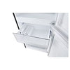 LG Kühl-Gefrierkombination 384L Inverter Linear Kompressor Mattschwarz B-Klasse