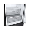 LG Kühl-Gefrierkombination Matte Black: Linear Kompressor, NatureFRESH, leise & effizient