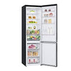 LG Kühl-Gefrierkombination 384L Inverter Linear Kompressor Mattschwarz B-Klasse
