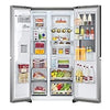 LG GSXV91PZAE Side-by-Side Kühlschrank: InstaView, Eisspender, 635L, Platinum Silber