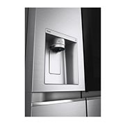 LG GSXV91PZAE Side-by-Side Kühlschrank: InstaView, Eisspender, 635L, Platinum Silber