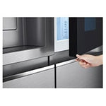 Lade das Bild in den Galerie-Viewer, LG GSXV91PZAE Side-by-Side Kühlschrank: InstaView, Eisspender, 635L, Platinum Silber
