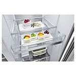 Lade das Bild in den Galerie-Viewer, LG GSXV91PZAE Side-by-Side Kühlschrank: InstaView, Eisspender, 635L, Platinum Silber
