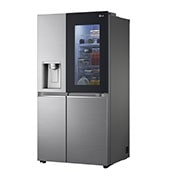 LG GSXV91PZAE Side-by-Side Kühlschrank: InstaView, Eisspender, 635L, Platinum Silber