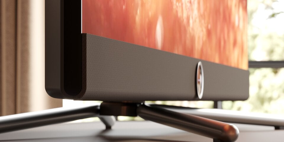 Loewe callas 43 Zoll Ultra HD Smart TV mit Dolby Vision und Soundbar