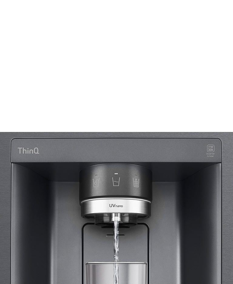 LG InstaView Side-by-Side Kühlschrank: 635L, Door-in-Door, Eis- & Wasserspender, Smart ThinQ