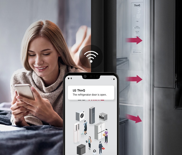 LG InstaView Multi-Door Kühlschrank 637L: Smart, Effizient, Modern mit Eisspender