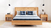 Elegantes Massivholz Eichenbett Celestia – Schwebendes Design für Luxus Schlafzimmer