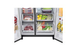 Lade das Bild in den Galerie-Viewer, LG GSLV71MCLE Side-by-Side Kühlschrank: 635L, Eis- &amp; Wasserspender, Total No Frost, ThinQ
