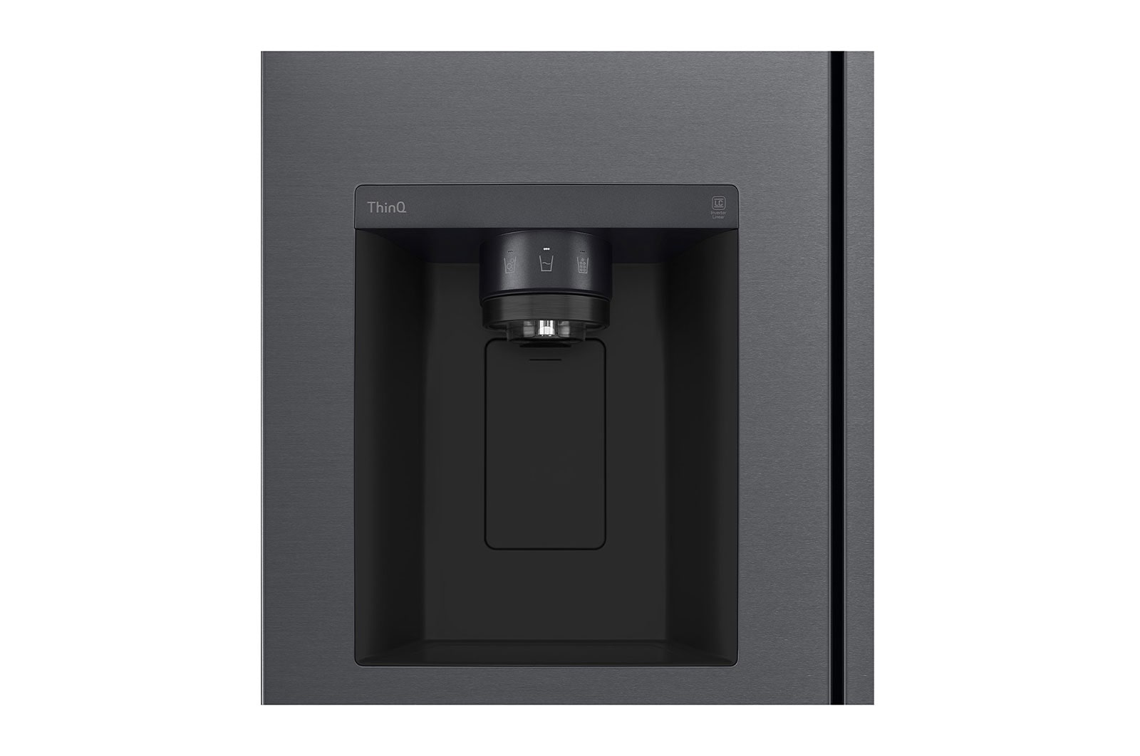 LG GSLV71MCLE Side-by-Side Kühlschrank: 635L, Eis- & Wasserspender, Total No Frost, ThinQ