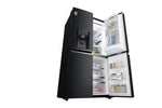Lade das Bild in den Galerie-Viewer, LG InstaView Multi-Door Kühlschrank: 638L Kapazität, Eisspender, Matte Black Steel
