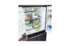 LG InstaView Multi-Door Kühlschrank: 638L Kapazität, Eisspender, Matte Black Steel