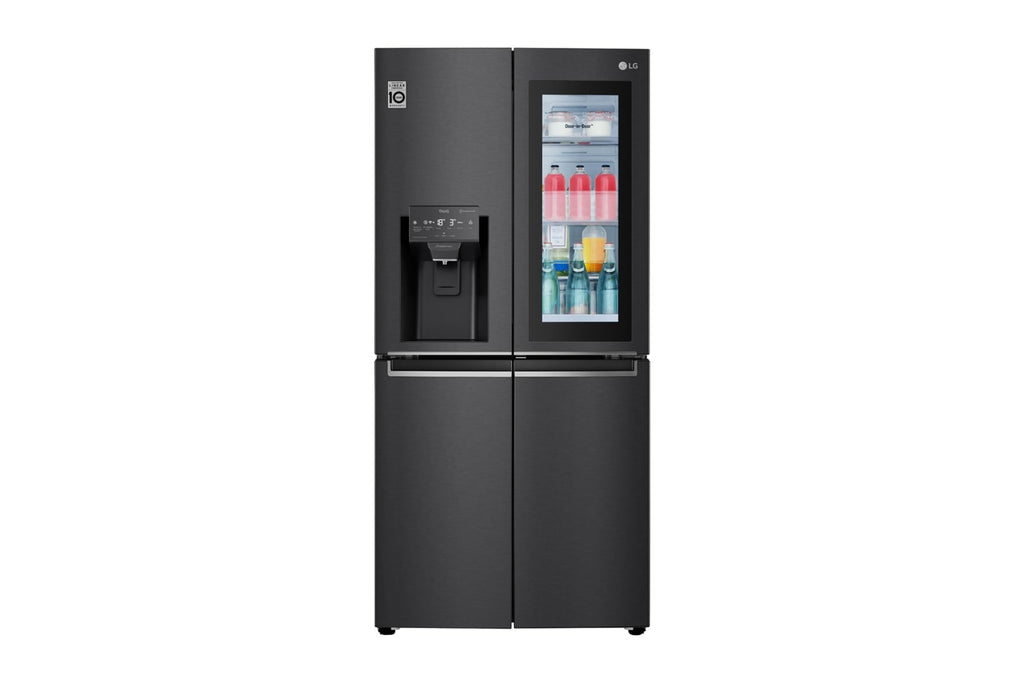 LG Multi-Door Kühlschrank InstaView Door-in-Door 508L, UVnano, Eis- & Wasserspender