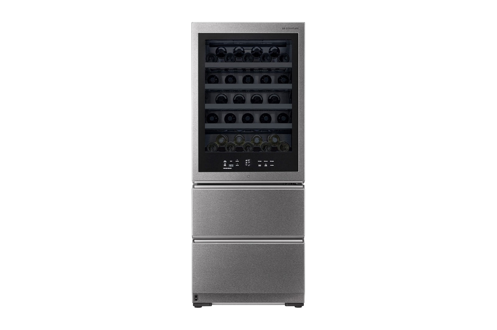 LG SIGNATURE LSR200W InstaView® Weinkühlschrank – Perfekte Temperaturkontrolle, Vibrationsschutz